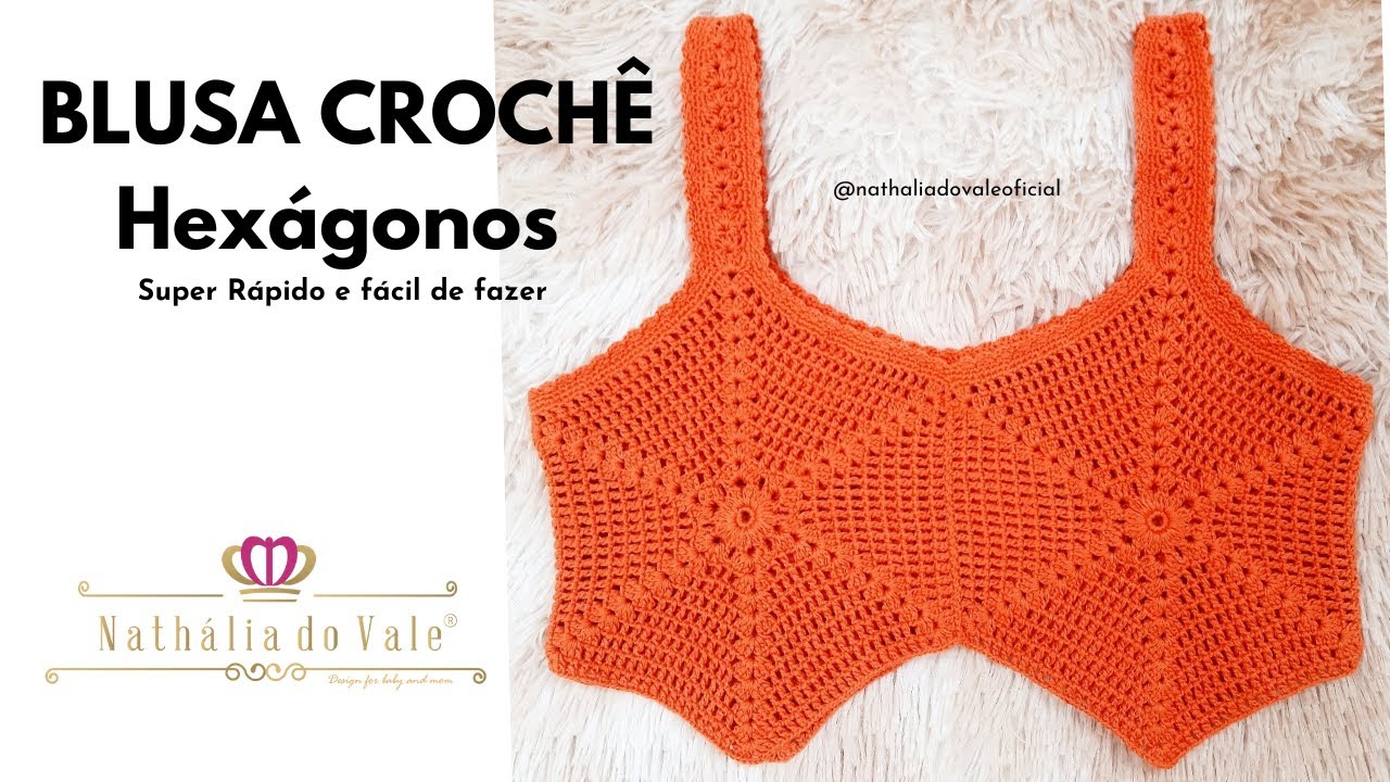 BLUSA DE CROCHÊ FÁCIL