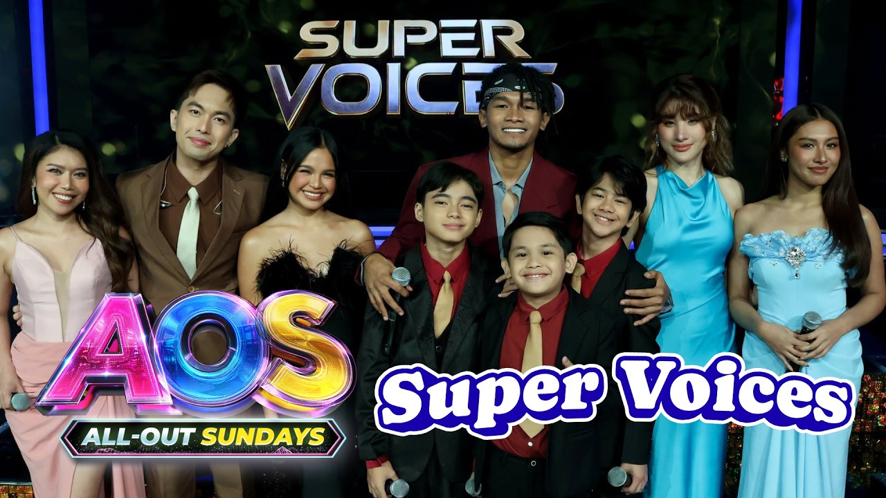 Super Voices showcase their incredible versatility with a Gloc-9 medley! | All-Out Sundays