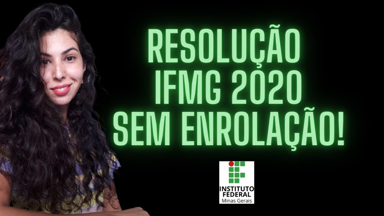 Resolução IFMG-Matemática 2020