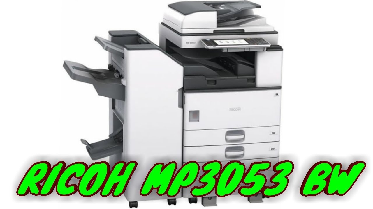 RICOH MP 3053 Black/White Laser Printer Refurbished Copier Scanner Fax Printing Canada and USA