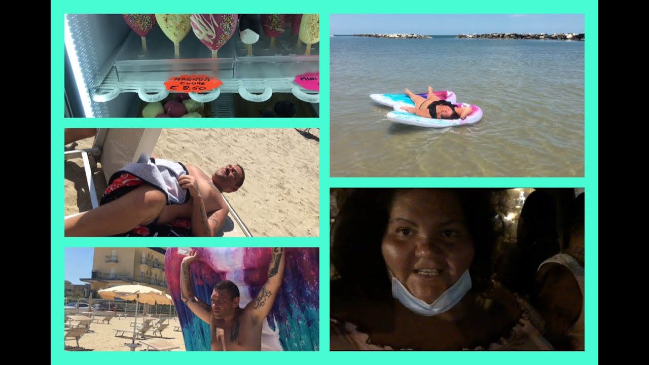 FACCIAMO UN GIRO FINO A TARDI E IL GG DOPO IN SPIAGGIA REALAX E MEGA RISATE!!!! Vlog luglio 2020!!!!
