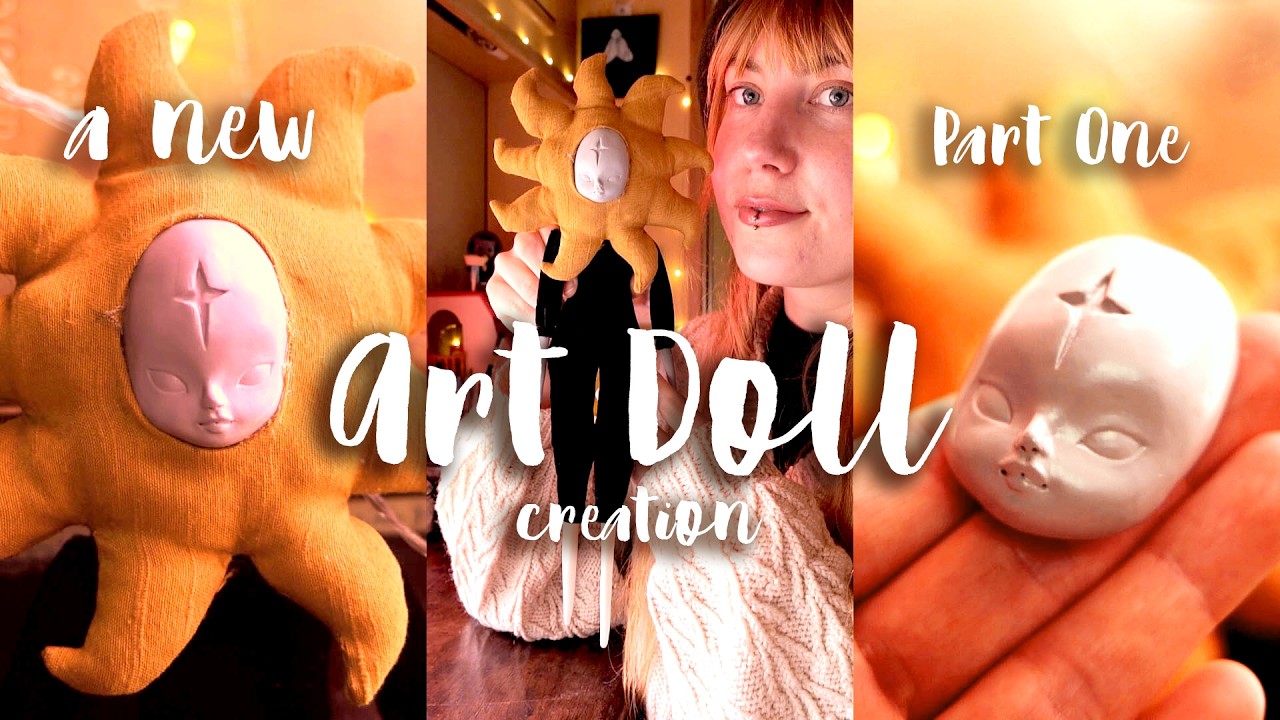 Designing & Making an Ethereal Art Doll 🎀✨