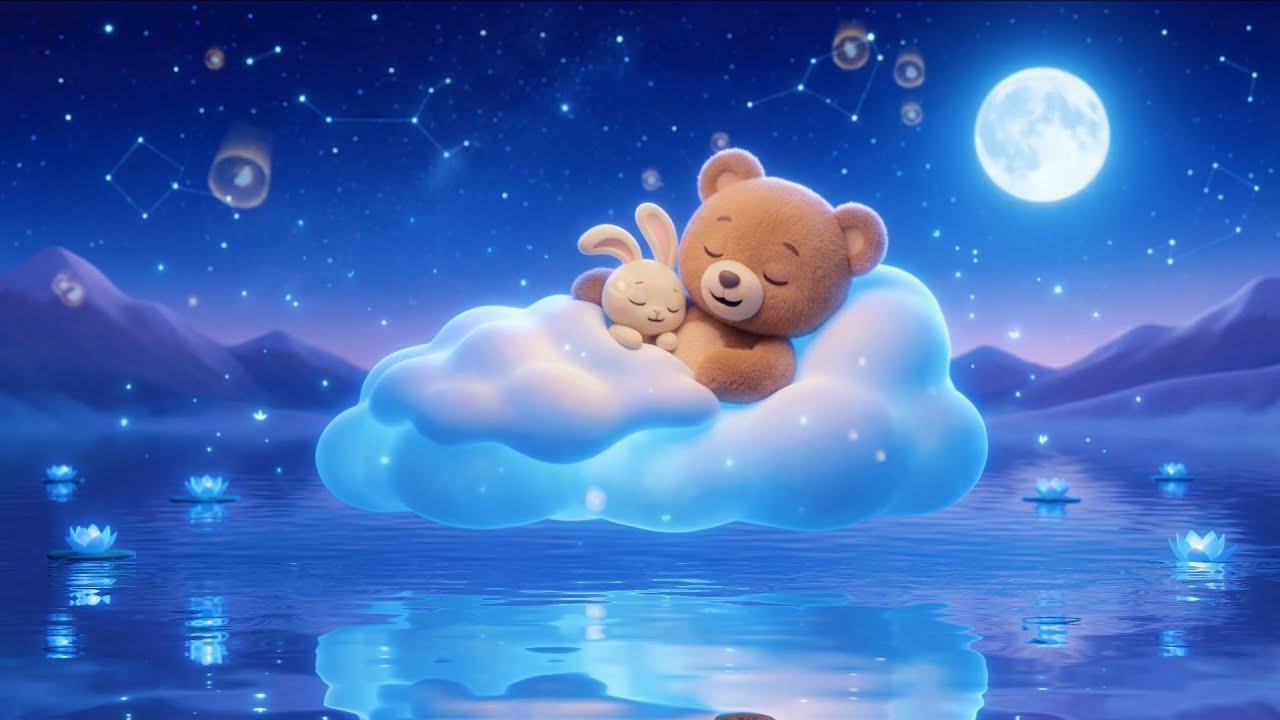 Baby Sleep Instantly 🦋 Moon & Stars Lullaby ❤️ Calming Bedtime Music 😴