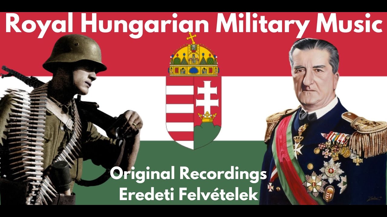 Honvéd banda  szól a Stefánián - WW2 Royal Hungarian Army Song