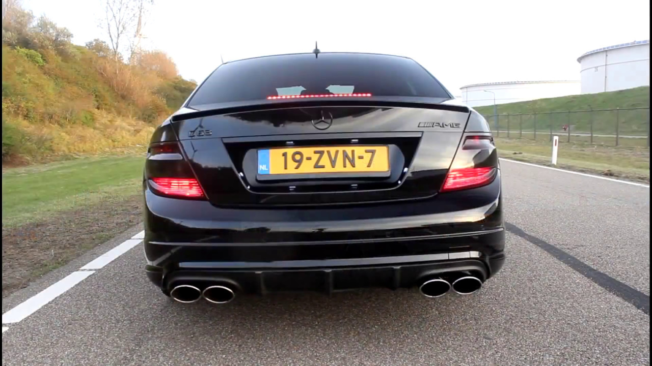 iPE Mercedes Benz C63 AMG EXTREMELY LOUD 1080P