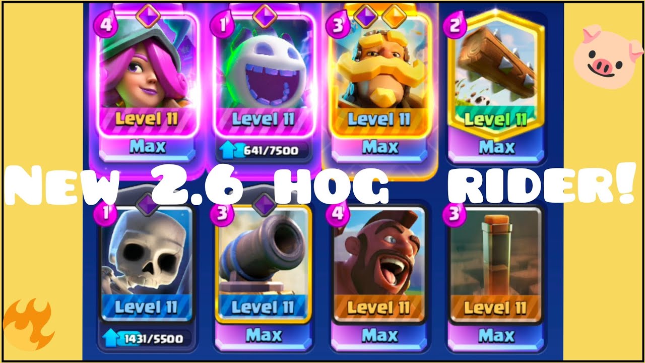 2.6 but it's Hog eq! 