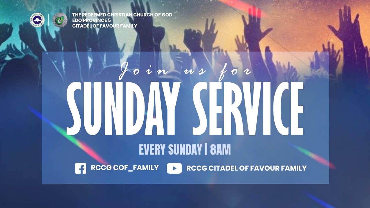 RCCG CITADEL OF FAVOUR ZONE || SUNDAY SERVICE  || 8th FEBURARY, 2026