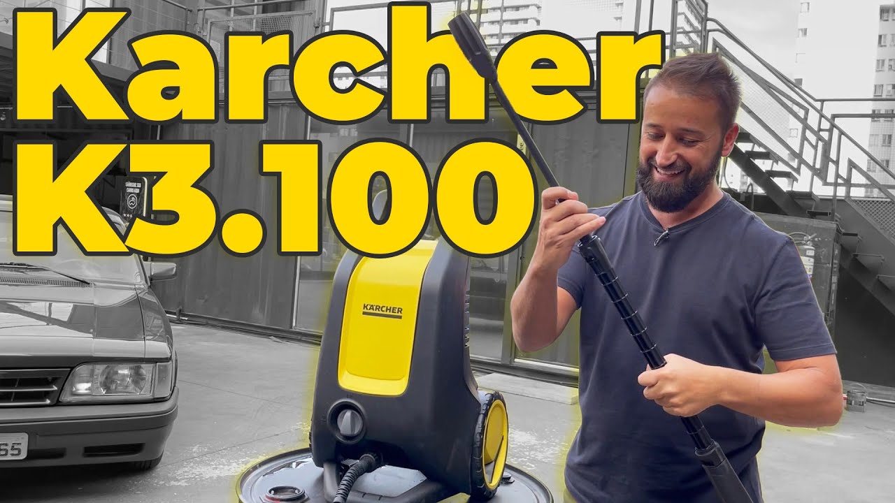 TESTAMOS: LAVADORA DE ALTA PRESSÃO KARCHER K3.100