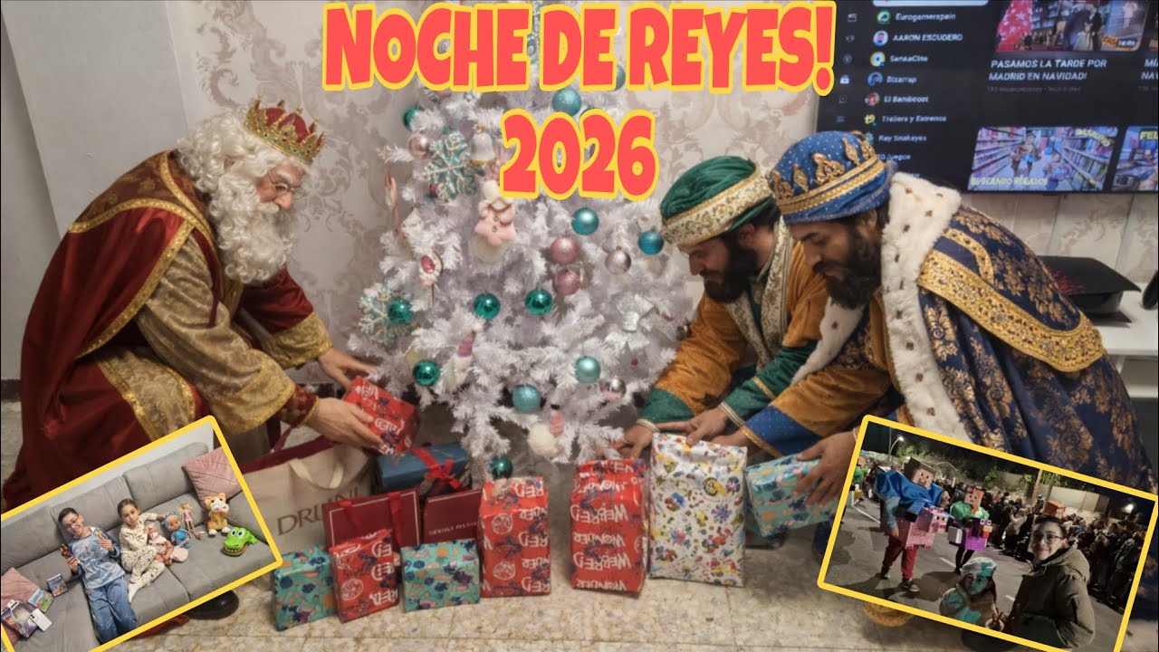 NOCHE DE REYES!! 2026: DASAURIO VLOGS