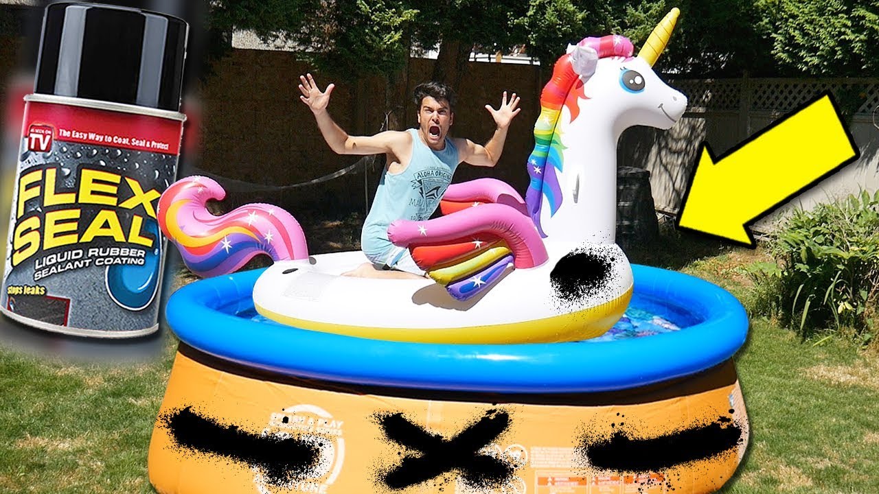 **MIND BLOWING** Testing FLEX SEAL! (As Seen On Tv Product Test & Unboxing)