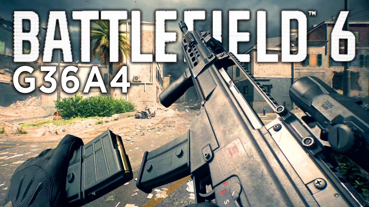 Right Attachments on G36A4 makes it GREAT in Battlefield 6 Open BETA Gameplay Showcase
