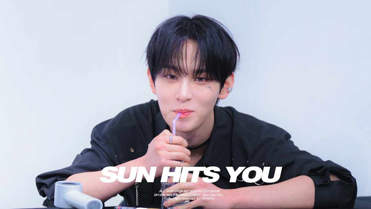 [4K] 251206 FAN SIGN EVENT ｜ Sun Hits You ｜ XODIAC 소디엑 현식 HYUNSIK Focus
