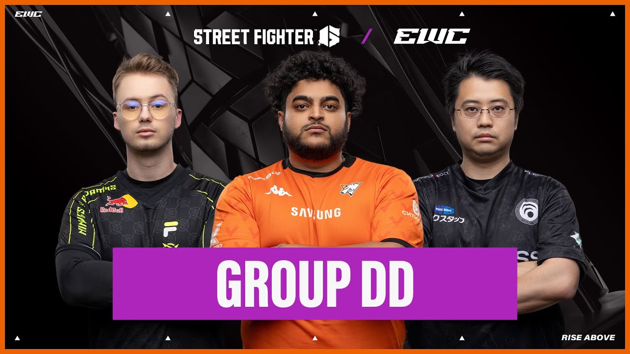 Street Fighter 6 at EWC 25 | Day 2 - Group Stage - Group DD