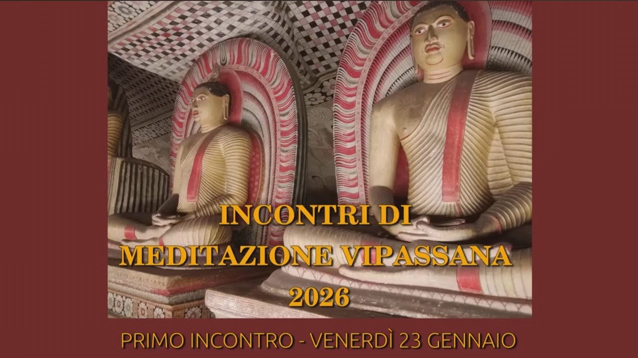 Primo Incontro di Meditazione Vipassana 2026 (audio)