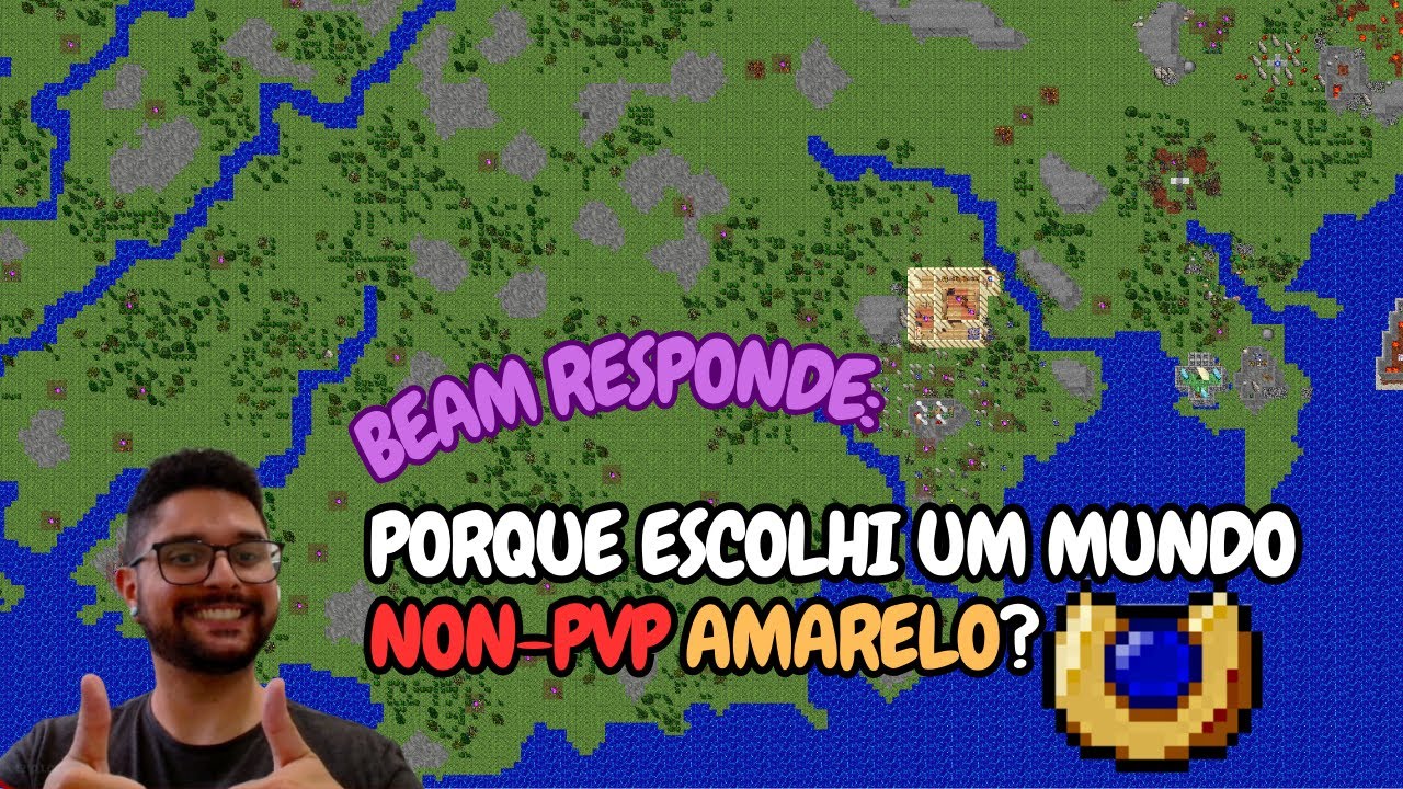 TIBIA - MINHA HISTORIA COM SERVIDOR NON-PVP AMARELO