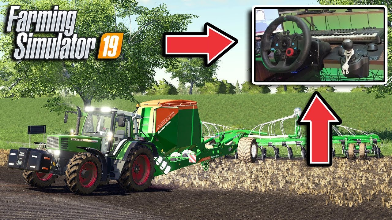 Farming Simulator 19 | Farm Life // Steering Wheel/Logitech G29 !!