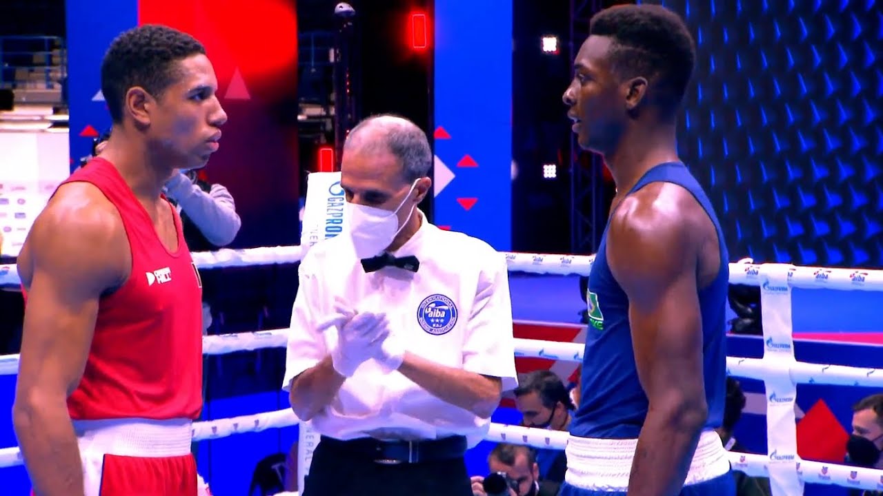 Semifinals (86kg) SCHELSTRAETE Victor (BEL) vs  MACHADO Keno (BRA) | AIBA WCHs 2021