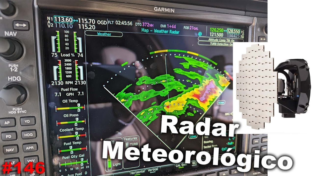 Radar meteorológico - Garmin GWX75 - Diamond DA62