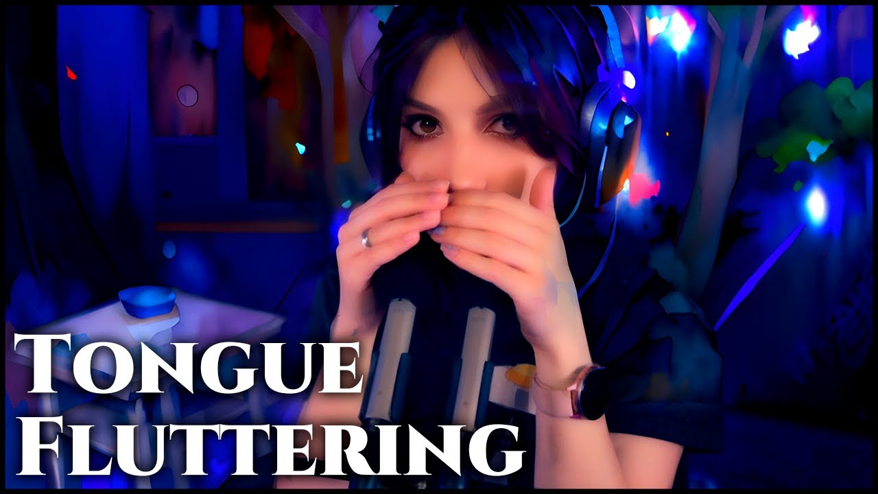 ASMR Tongue Fluttering, Mouth Sounds 💎 No Talking, Rode nt5