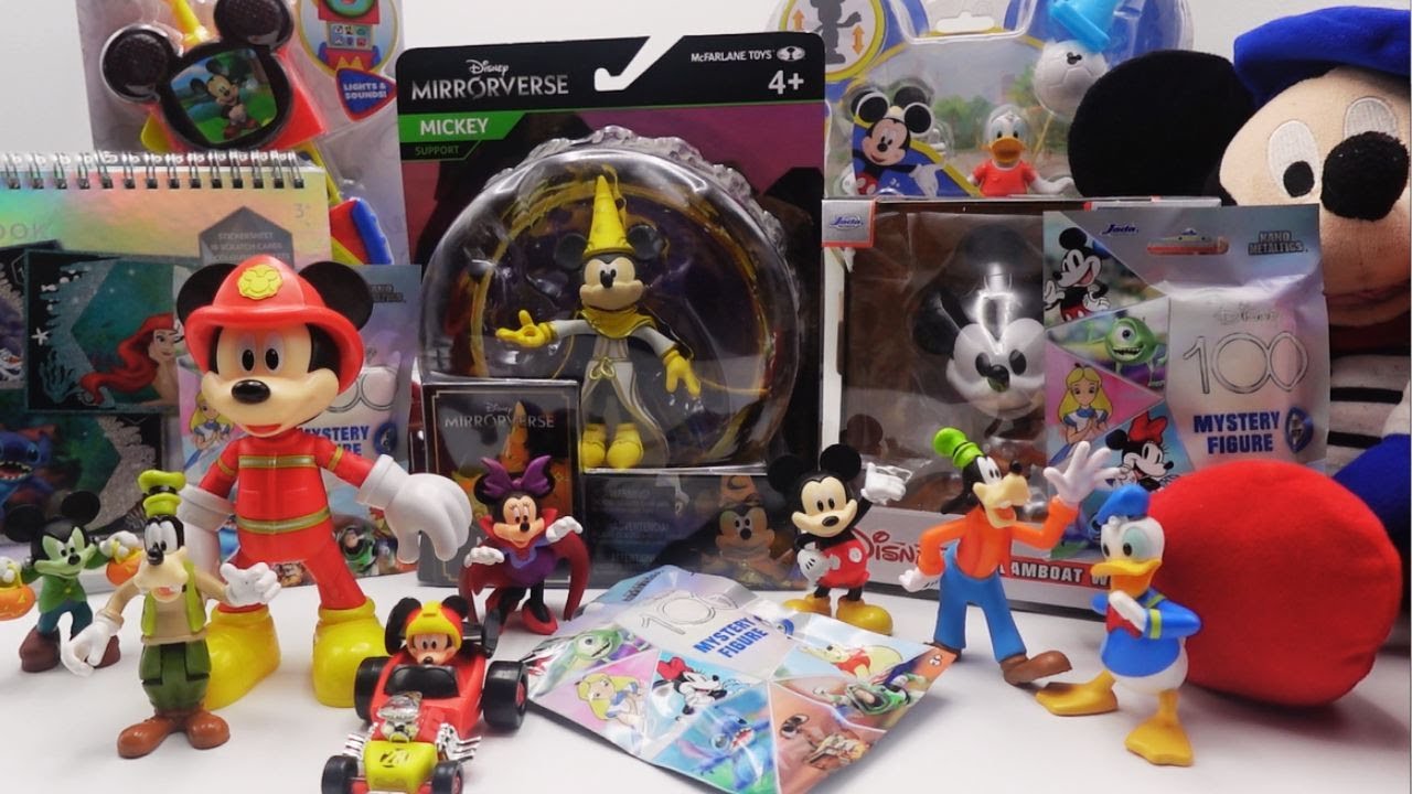 Mickey Mouse Collection Unboxing Review | Mickey Club House | Disney toys  ASMR review