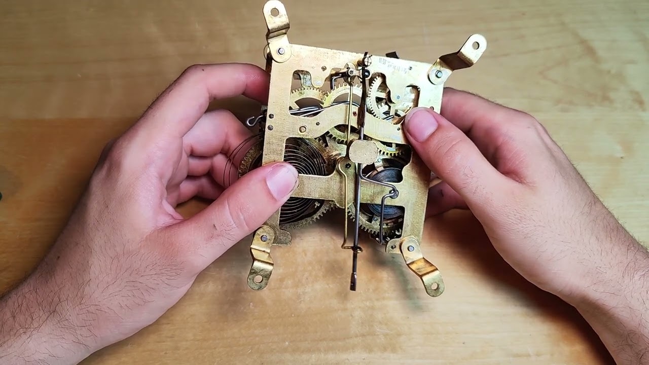 Lets take a look at a junghans clock part1(overlook and disassembly)