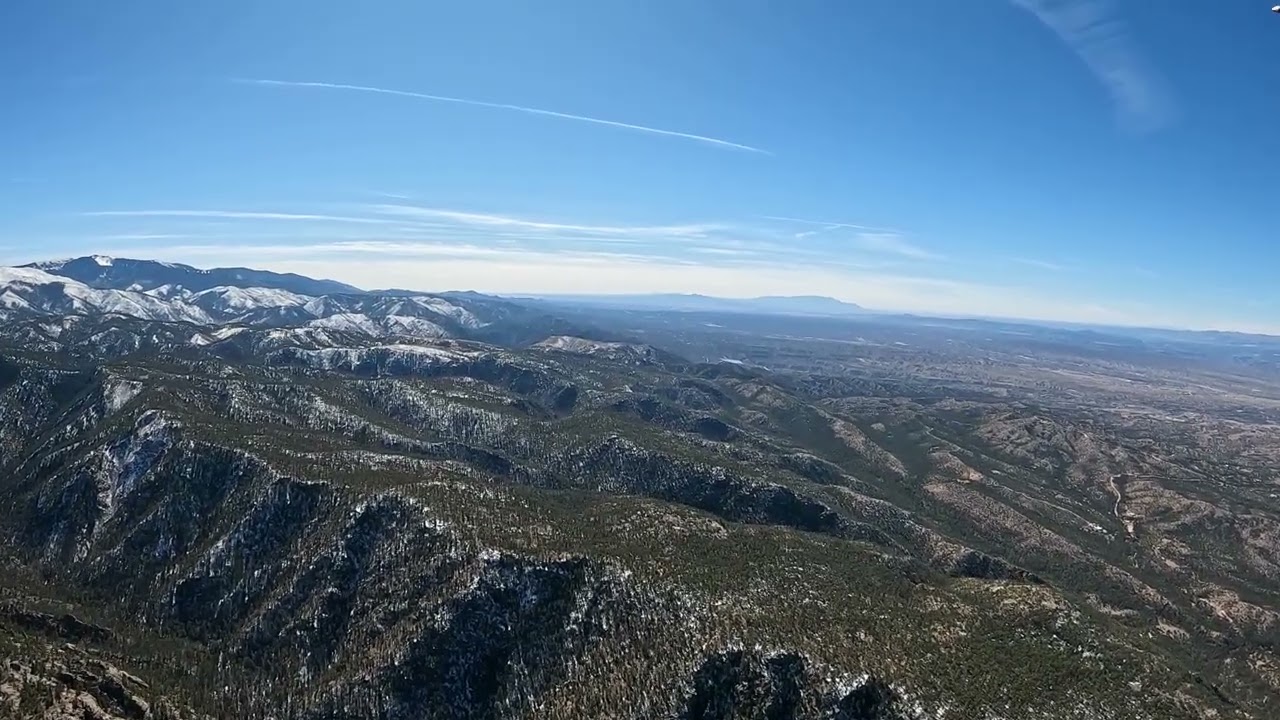 Sangre de Cristo mountains Aerial Videography