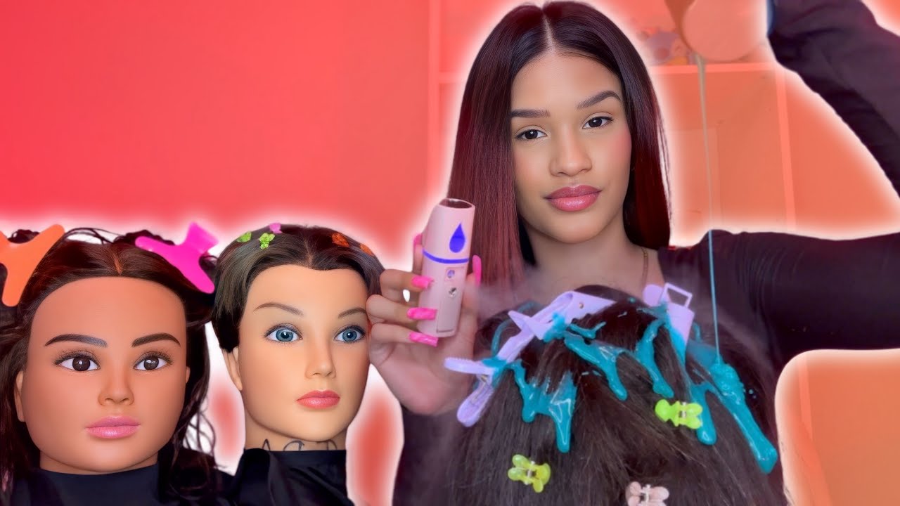 Asmr salon de belleza (piojos, lavado, masaje capilar, skincare)
