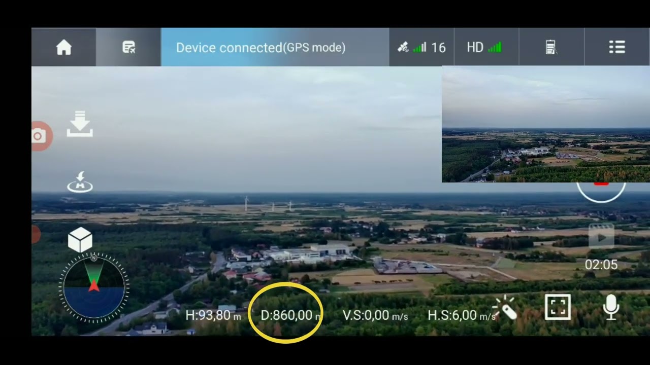 KF101 MAX drone - a flight distance of 2000 m