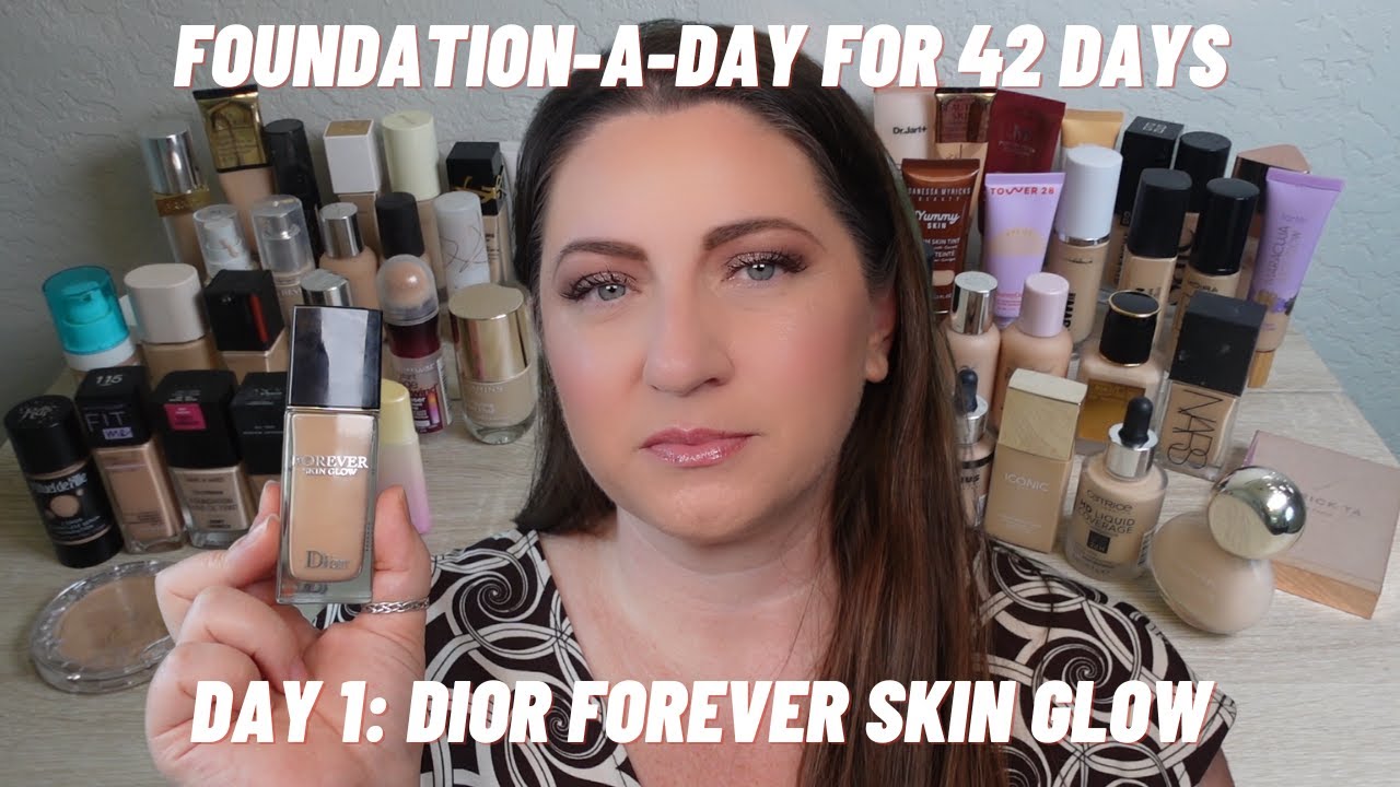 Foundation-A-Day for 42 Days: Dior Forever Skin Glow Wear Test Oily Skin Does it stay-or does it go?