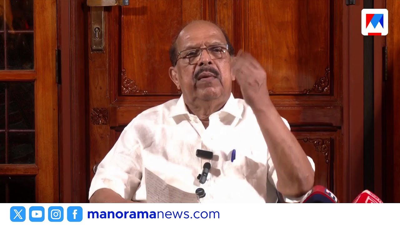 'പാര്‍ട്ടിയെ ആക്ഷേപിക്കാനില്ല; പാര്‍ട്ടിയില്‍ ചേര്‍ന്നത് ആരും നിര്‍ബന്ധിച്ചിട്ടല്ല’ | G Sudhakaran