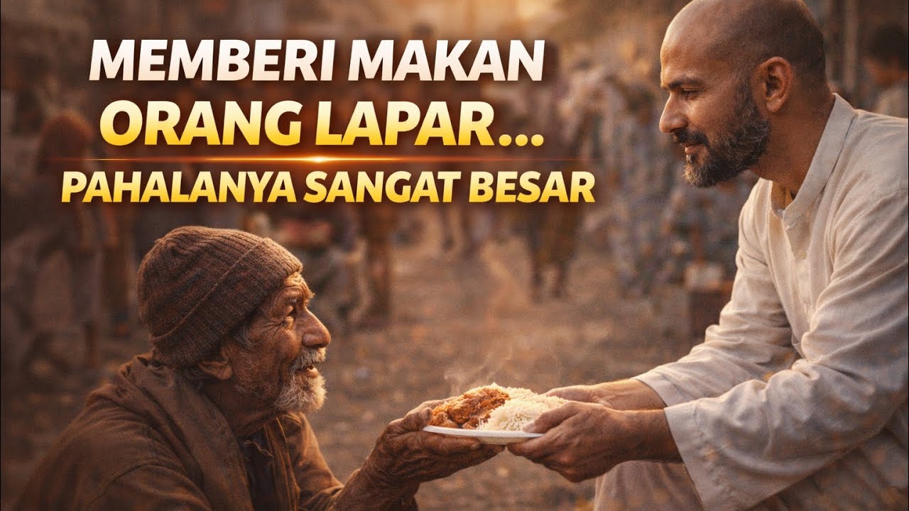 Memberi Makan Orang Lapar… Pahalanya Sangat Besar.