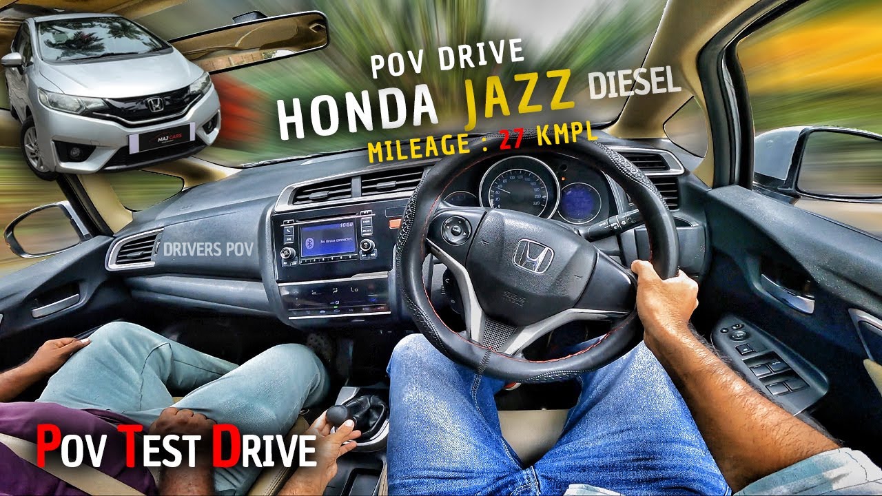 2016 HONDA JAZZ | 1.5L 98BHP | iDTEC DIESEL MANUAL | POV Drive | Drivers POV | HONDA JAZZ POV DRIVE