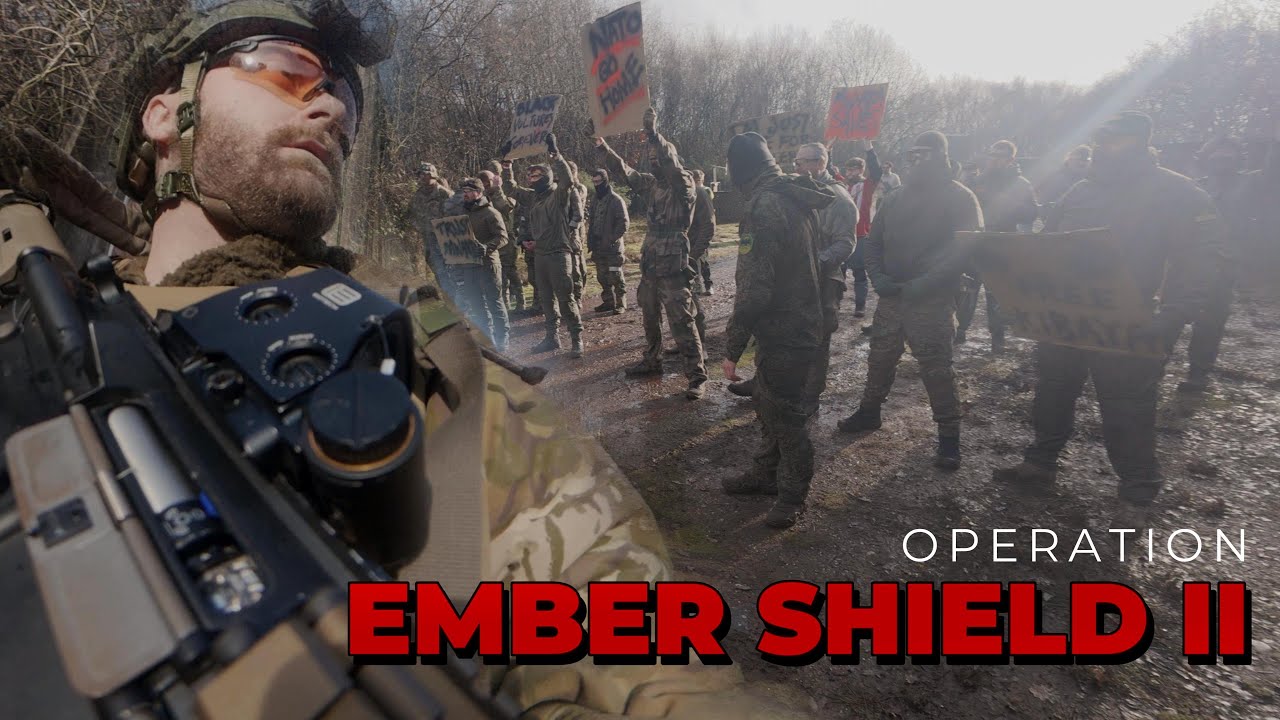 Внутри 24-часовой реалистичной военной симуляции [Операция «Эмбер Шилд II»]