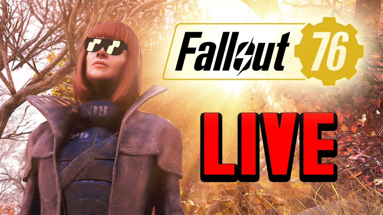 Let's CONQUER Fallout 76! - New Heavy Gunner Build