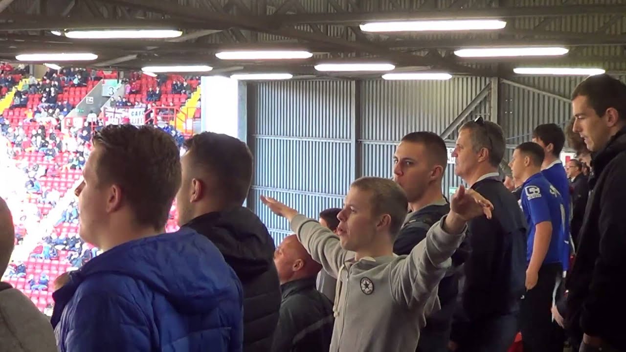 Birmingham fans at Charlton | Davo's Diary