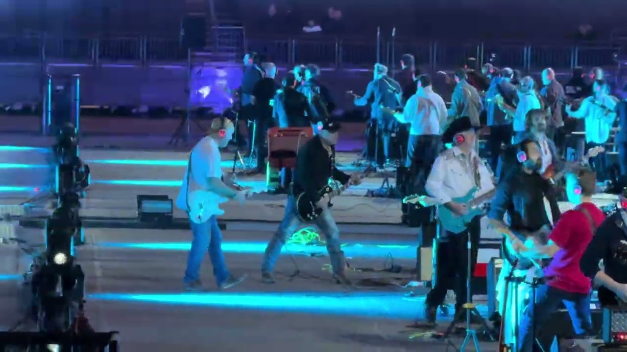 Rockin’1000 dress rehearsal New Orleans