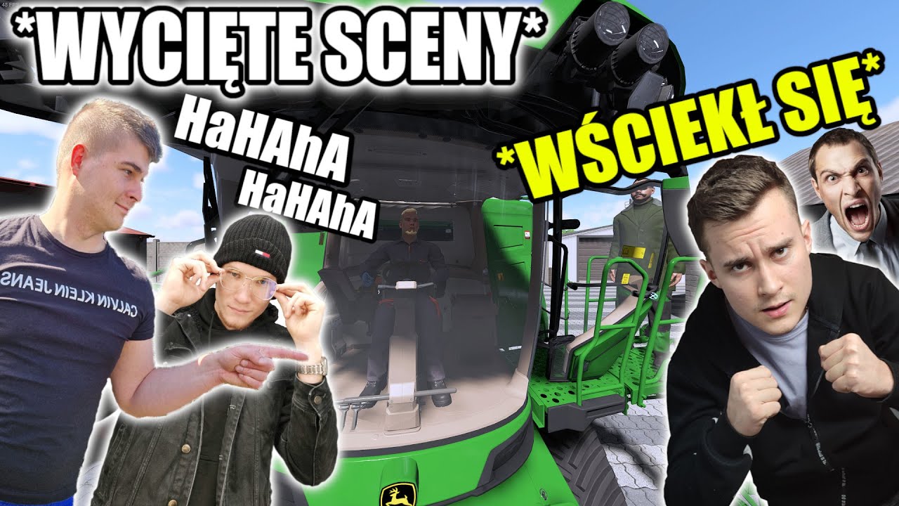 KAROL SIĘ WŚCIEKŁ🤣-*WYCIĘTE SCENY* NOWY KOMBAJN I PRZEDSTAWIENIE WÓJTA! *Inne Oblicza Janiny* #59