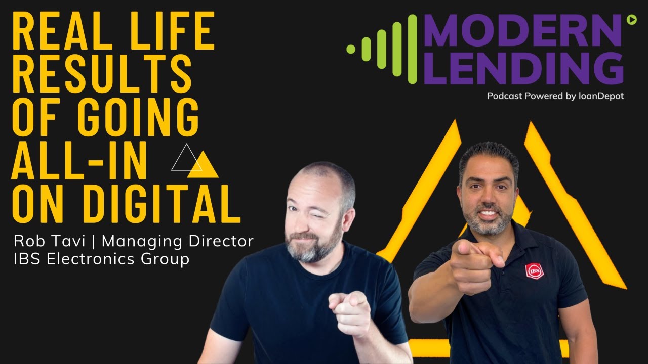 LIVE | Modern Lending Podcast - Rob Tavi - Managing Director, IBS Electronics Group