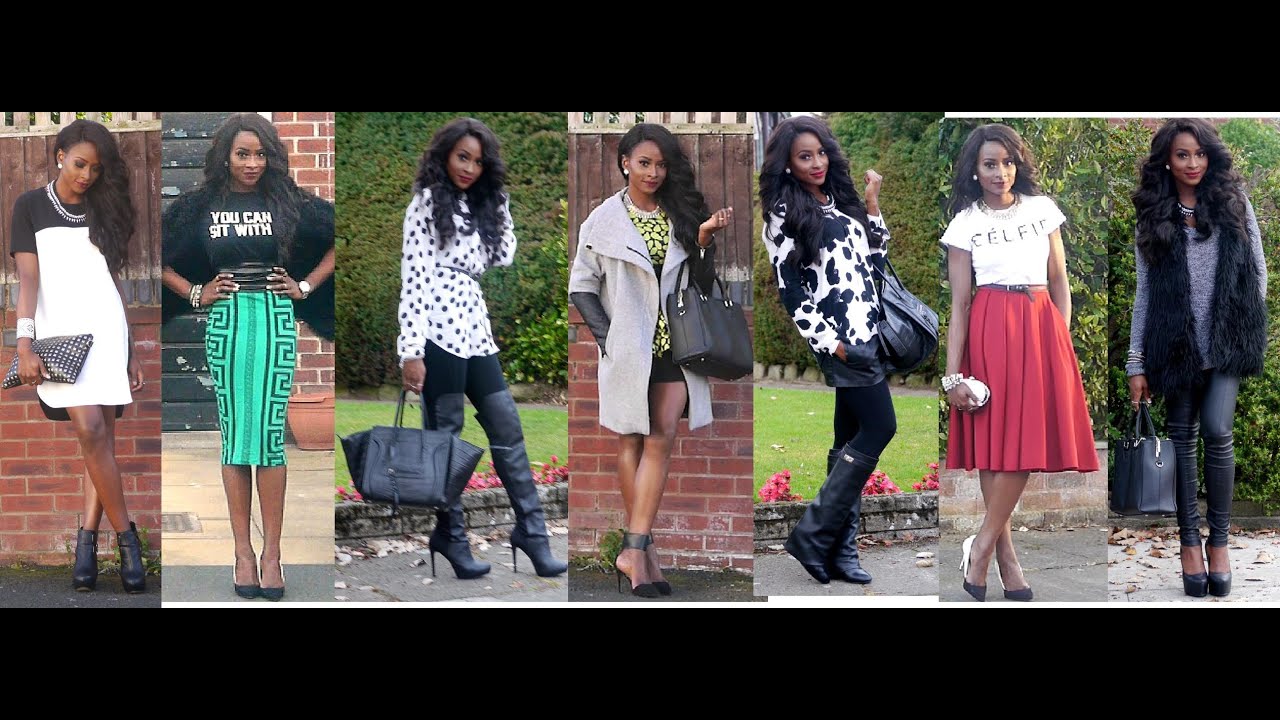 LOOKBOOK- Falling Into Autumn(Styling My Recent Haul)