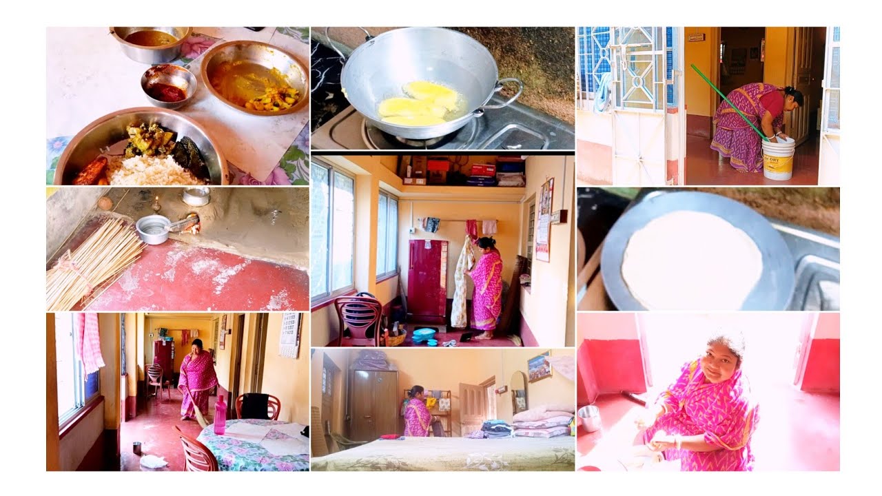 #village blog. Indian village housewife daily life routine.