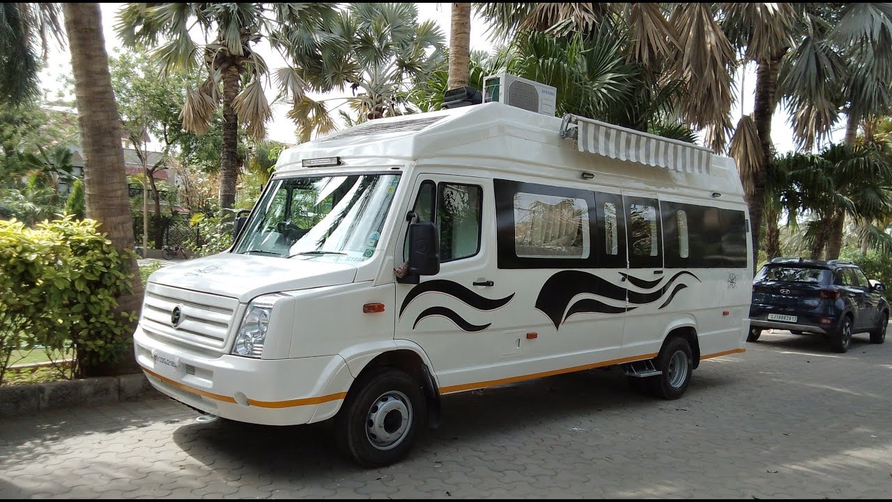 Modified Force Traveller caravan / Motorhome , Icon Motocraft , Indian Caravan, Indian MotorHome RV