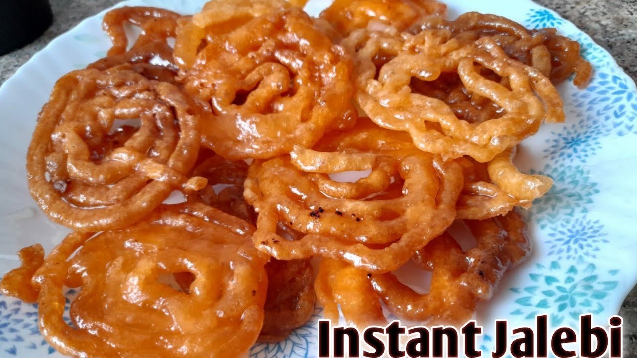 Jalebi recipe | Crispy and Juicy jalebi in minutes | चार चम्मच मैदा से पूरे परिवार के लिए झटपट जलेबी