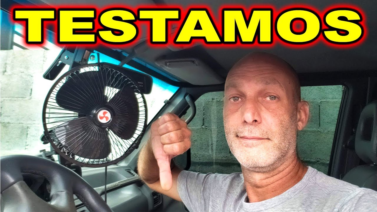 TESTE REAL DE VENTILADOR AUTOMOTIVO 12V