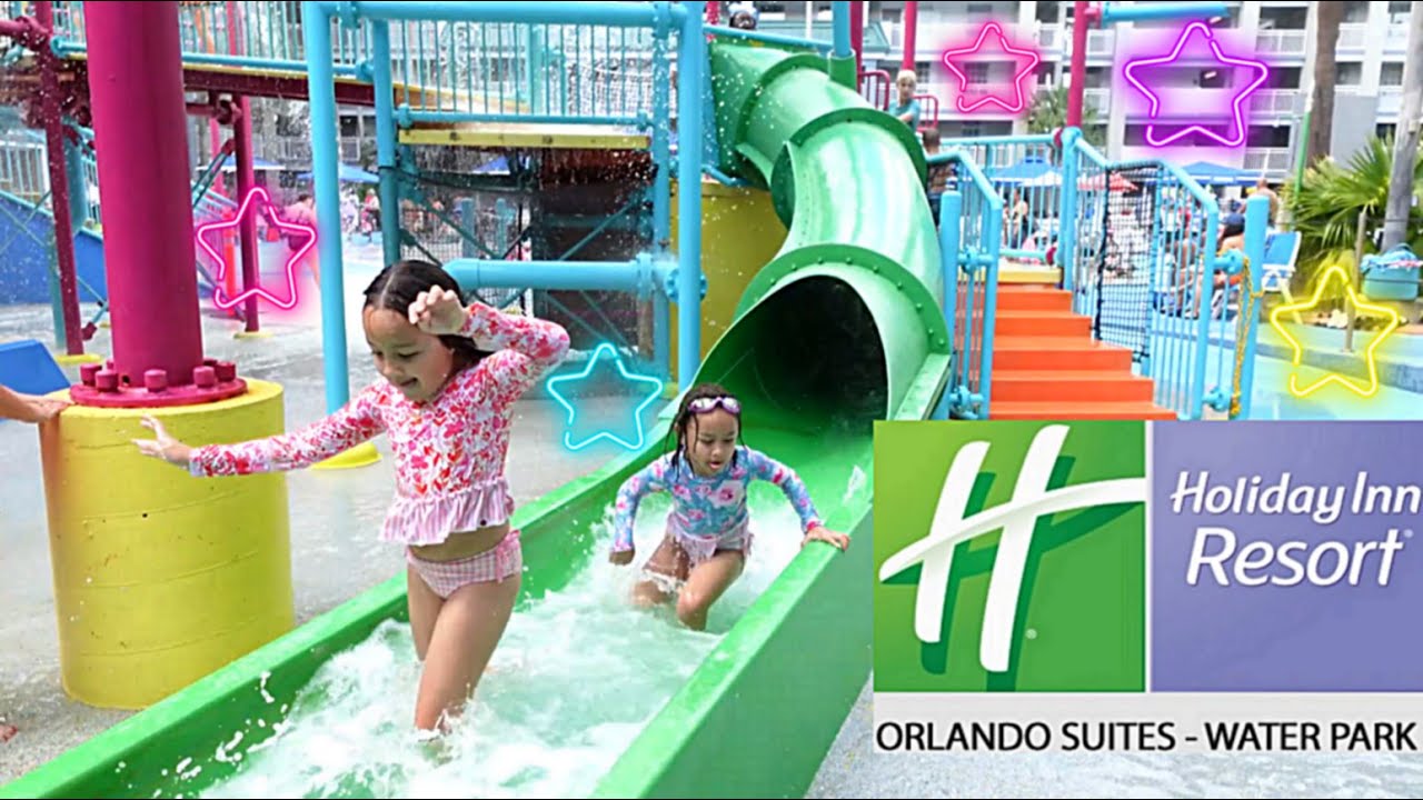 HOLIDAY INN RESORT WATERPARK 2025 Orlando Florida Spring Break Holiday Vacation Swimming Arcade FUN