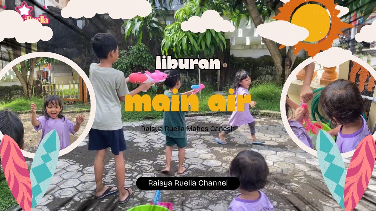 Tembakan Air, Balon Air, Bubble ‼️ Full main Air 