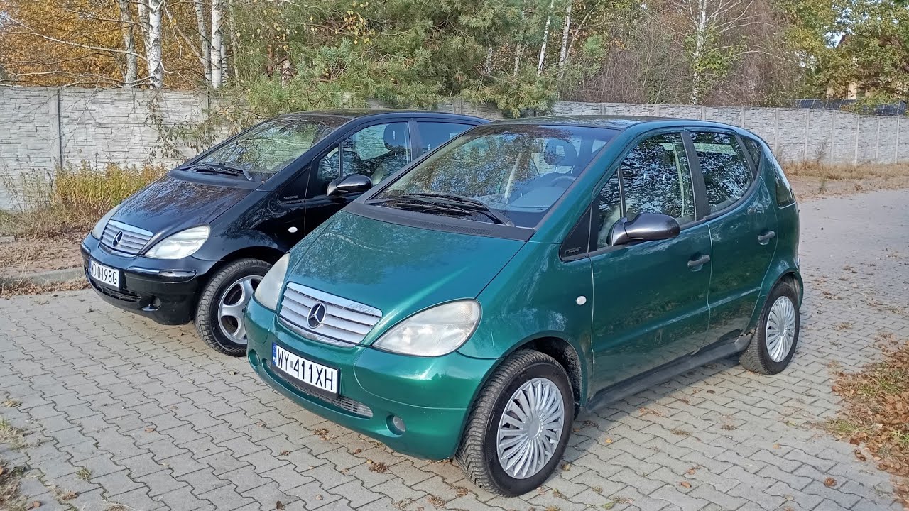 Mercedes A klasą W168 przedlift '98 i polift long '01 #klasycznaprzygoda