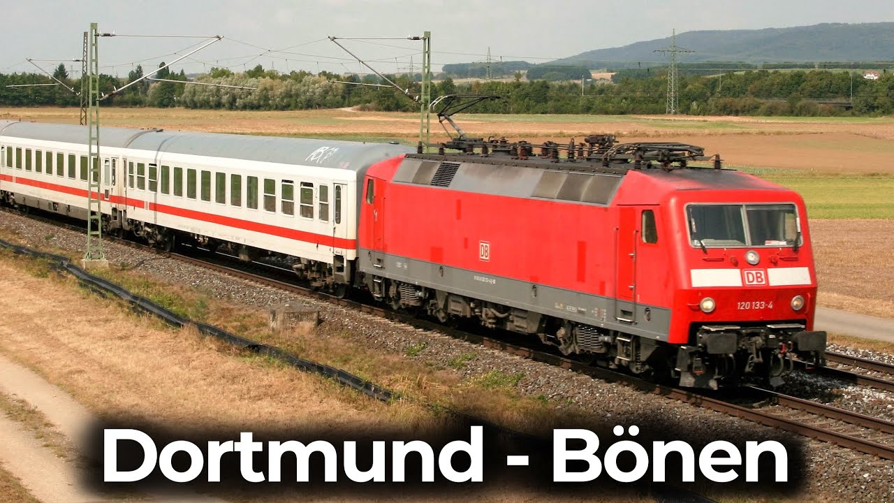 Ein letztes Mal! – Die Baureihe 120 | 4K Führerstandsmitfahrt: Dortmund - Bönen | Raus aus dem Pott!