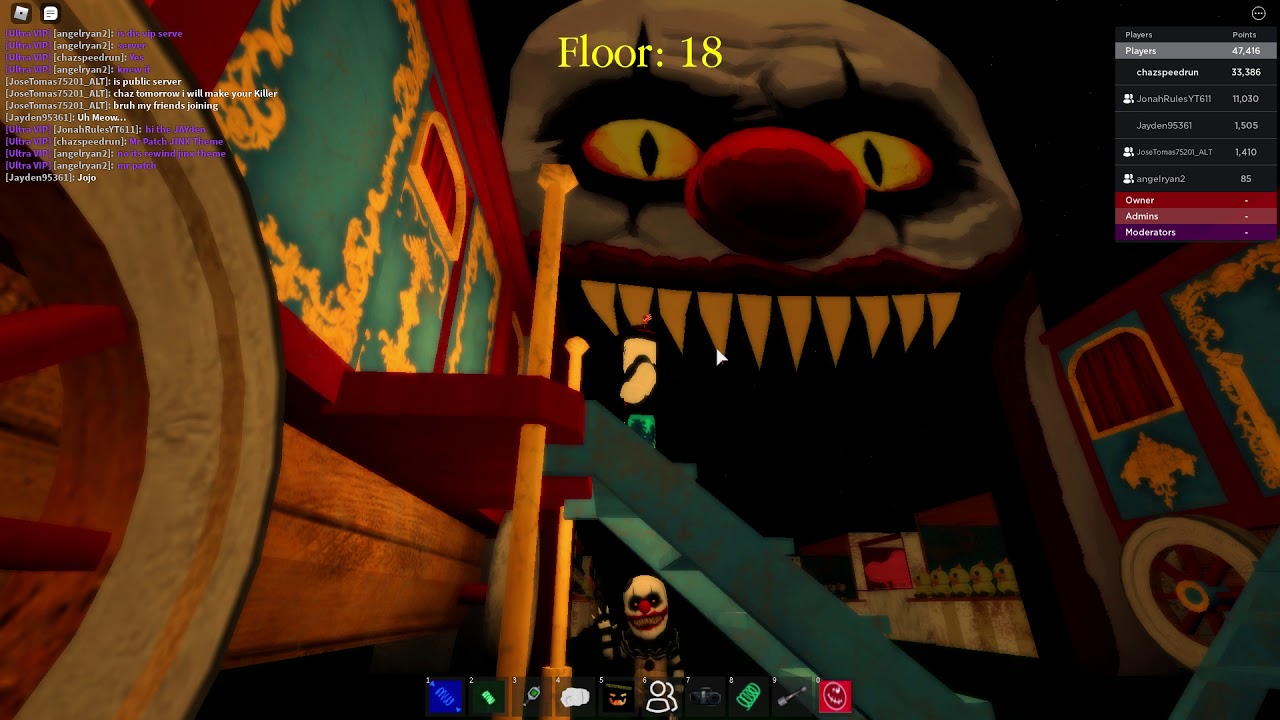 Roblox The Nightmare Elevator Halloween Update Part 2 With Head