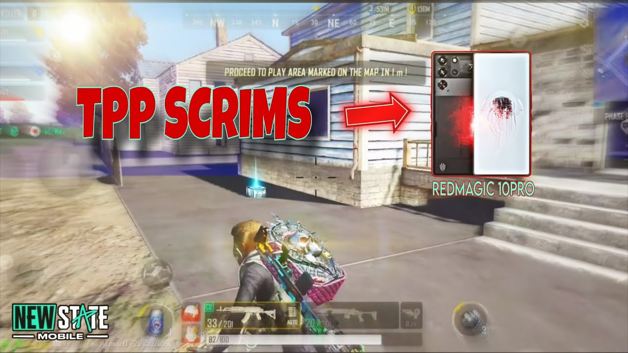 My First Scrims Gameplay On — Redmagic 10 Pro⚡🔥 | New State Mobile | EMAAZ GAMING ♥️🇵🇰