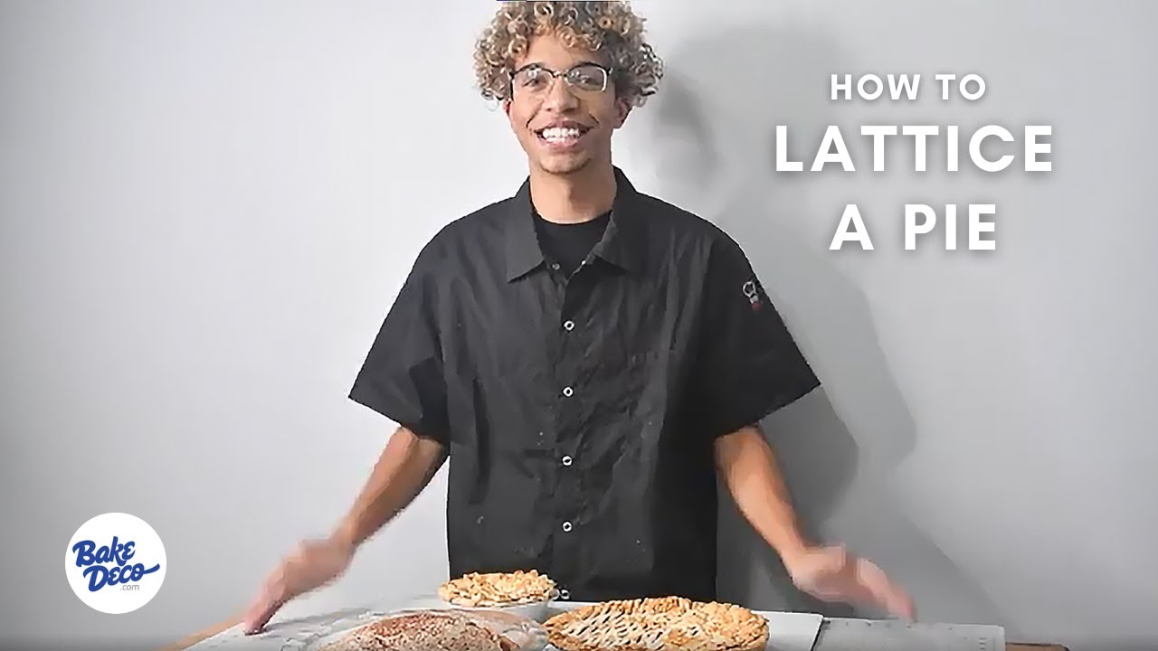 How To Lattice A Pie For Thanksgiving with Justin Ellen